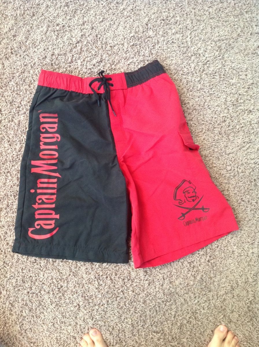 Captain Morgan Swimming Trunks Large Brand New