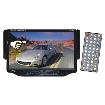 Touch Screen Stereo Car Radio CD DVD  Player USB SD