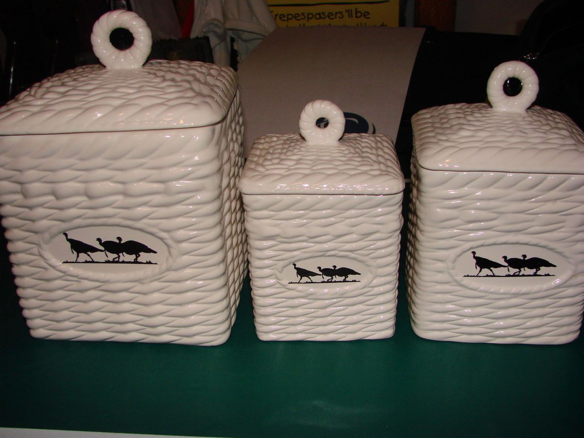  NWTF Kitchen Canister Set