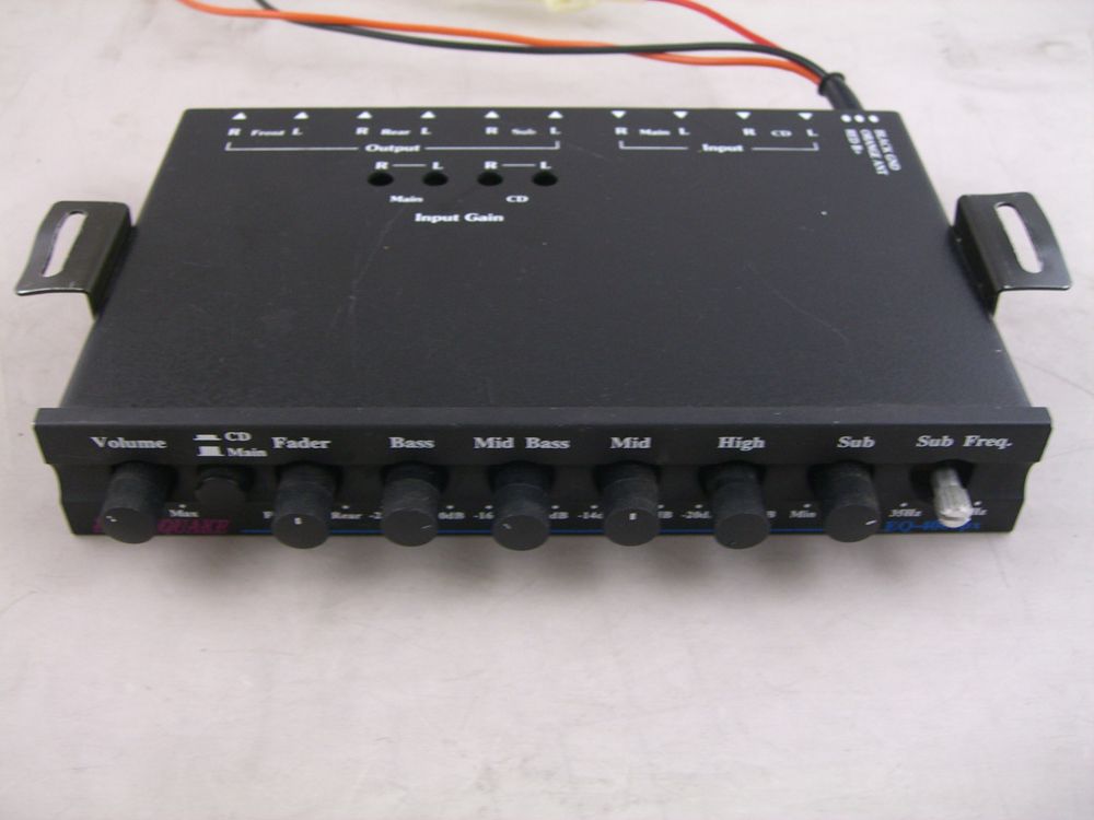 Earthquake EQ 4000PX Car Stereo Equalizer