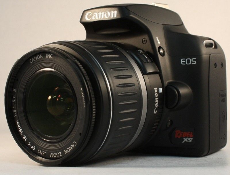 Canon EOS Rebel XS 10 1 MP Digital SLR Camera Kit with EF S 18 55mm 