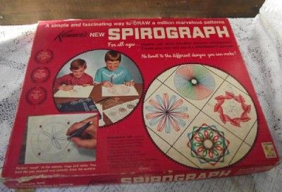 Vintage Spirograph in Box and Complete Kenners No 401