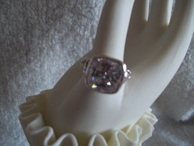 Angela by John Hardy Diamonique Bezel Set Ring Size 7,8 or 10