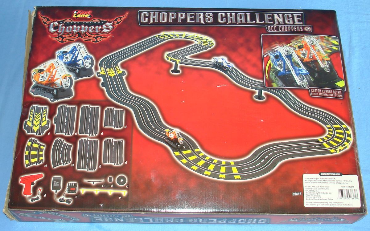 Fast Lane 1 43 Choppers Challenge OCC Slot Car Race Set