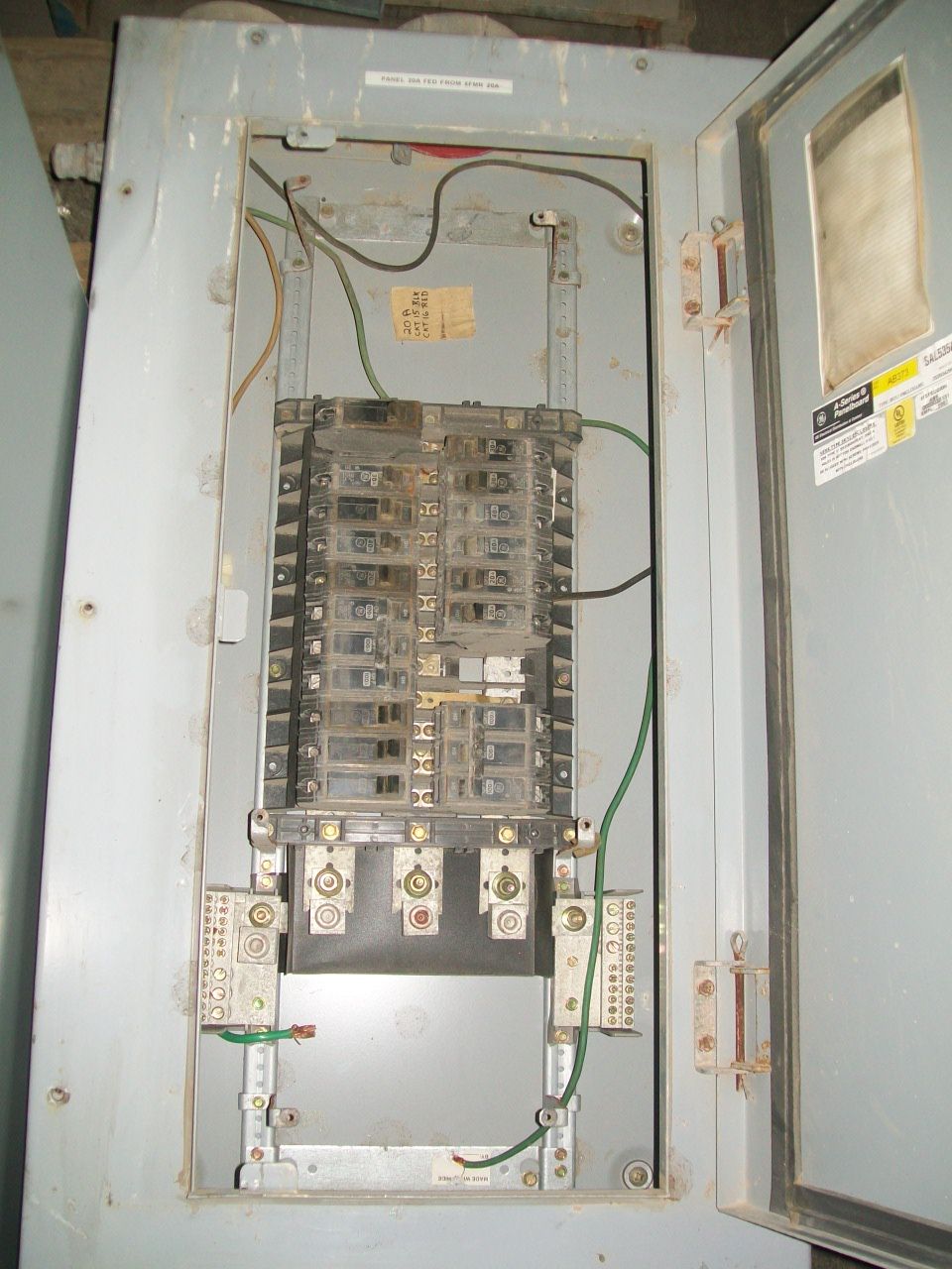 GE A Series Panel Board AB373 Type 3R 12 Enclosure$140