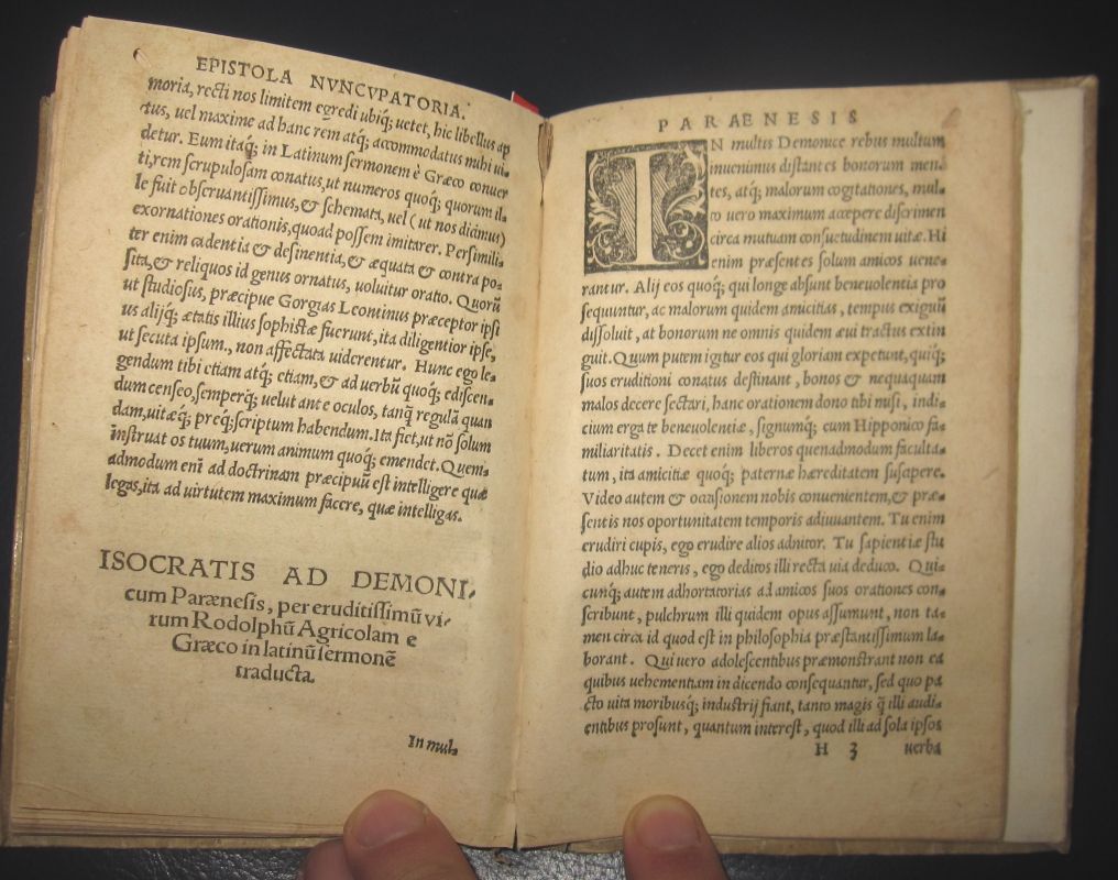 1524 Distichs of CATO, ERASMUS commentary, RARE post Incunabula