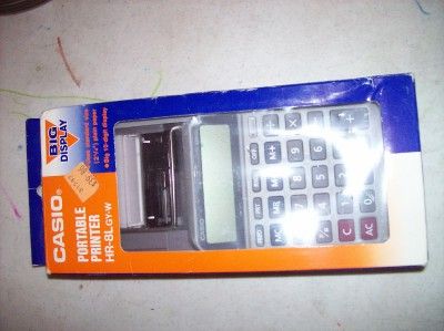 casio hr 8lgy w portable printer new in box