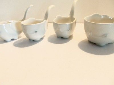 Stackable Elephant Ceramic Measuring Cups Pier 1 One