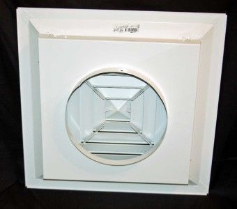 Titus TDC Sq Drop Ceiling Module 24x24 Louvered Diffuser Vent 