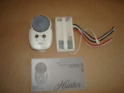 hunter ceiling fan speed light dimming remote control receiver 27208