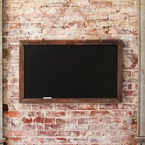 Rustic Schoolhouse Chalkboard Black Board Message Board Reclaimed Wood 