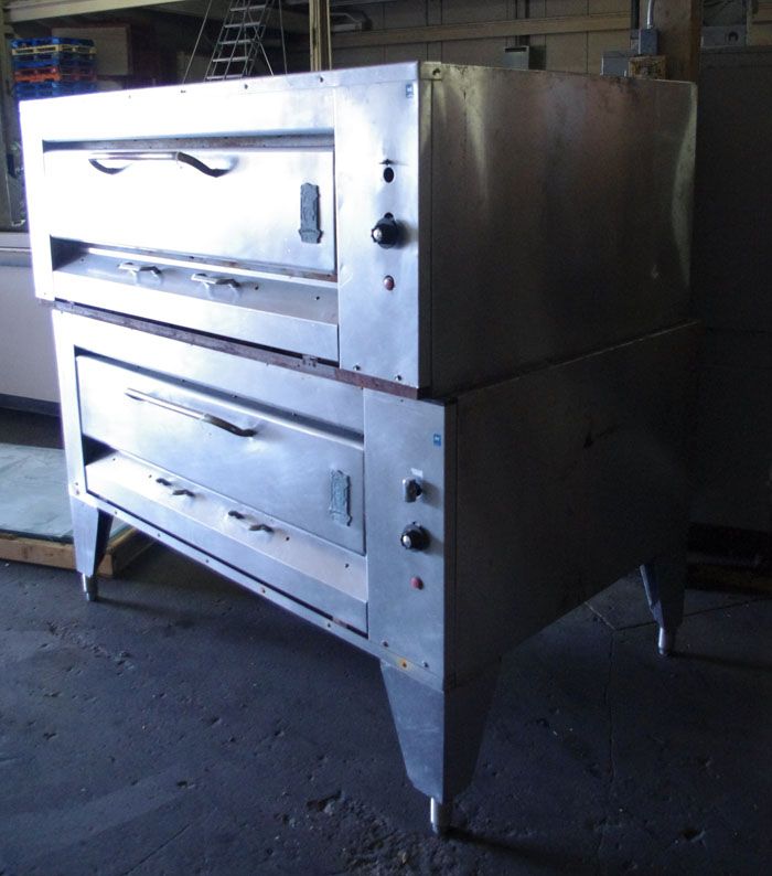 Montagues Hearthbake Gas Double Deck Pizza Ovens