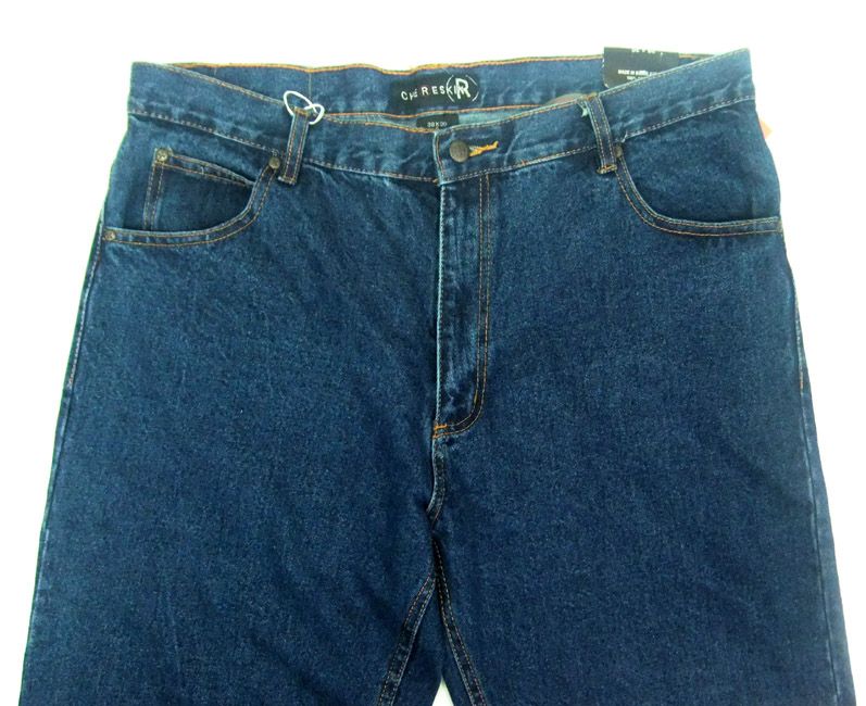 Mens Ron Chereskin Jeans Classic Med. Blue 38x30