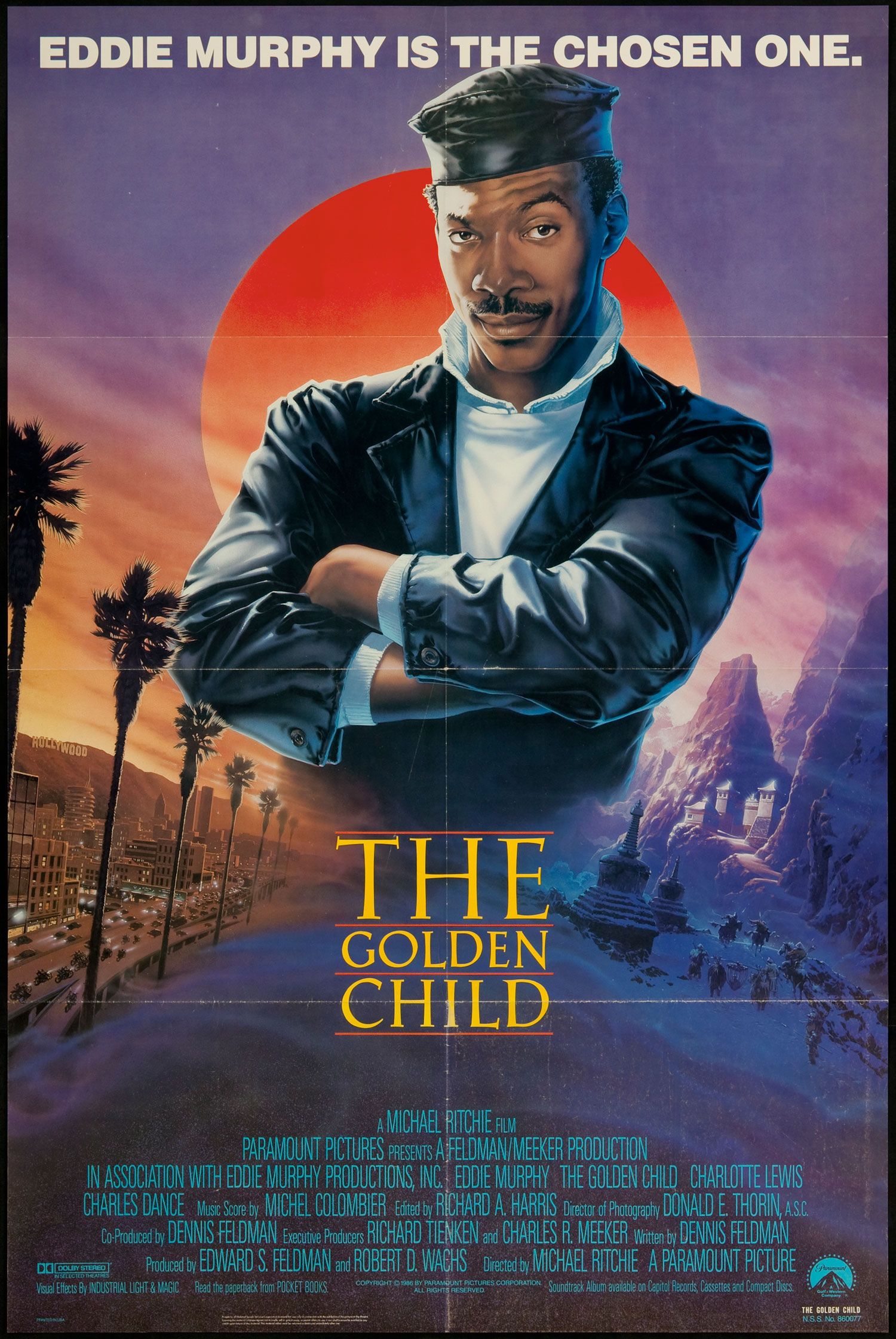 The Golden Child 1986 Original U s One Sheet Movie Poster