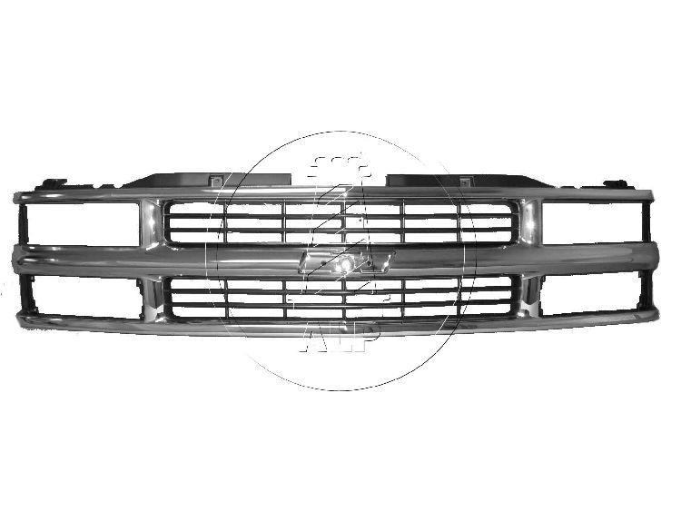 Chevrolet Suburban 94 99 Chrome Grille w Composite HL New