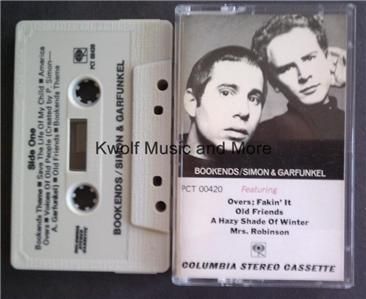 simon garfunkel bookends cassette