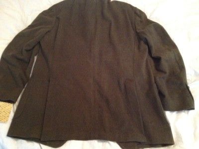 nwt david chu handmade lambswool sportcoat size 48l