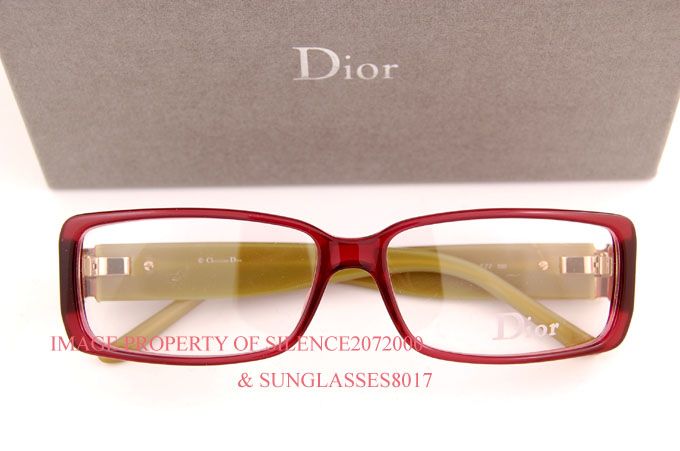 New Christian Dior Eyeglasses Frames 3153 EZZ Burgundy