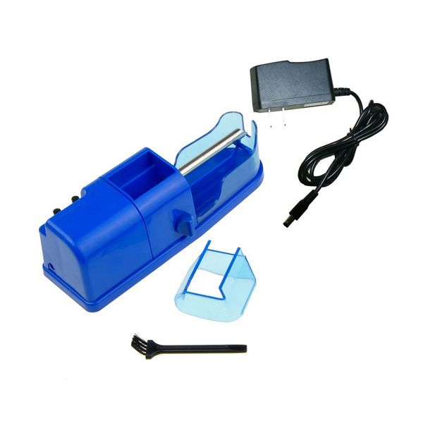 Electric Cigarette Tobacco Rolling Roller Injector Maker Machine BLUE