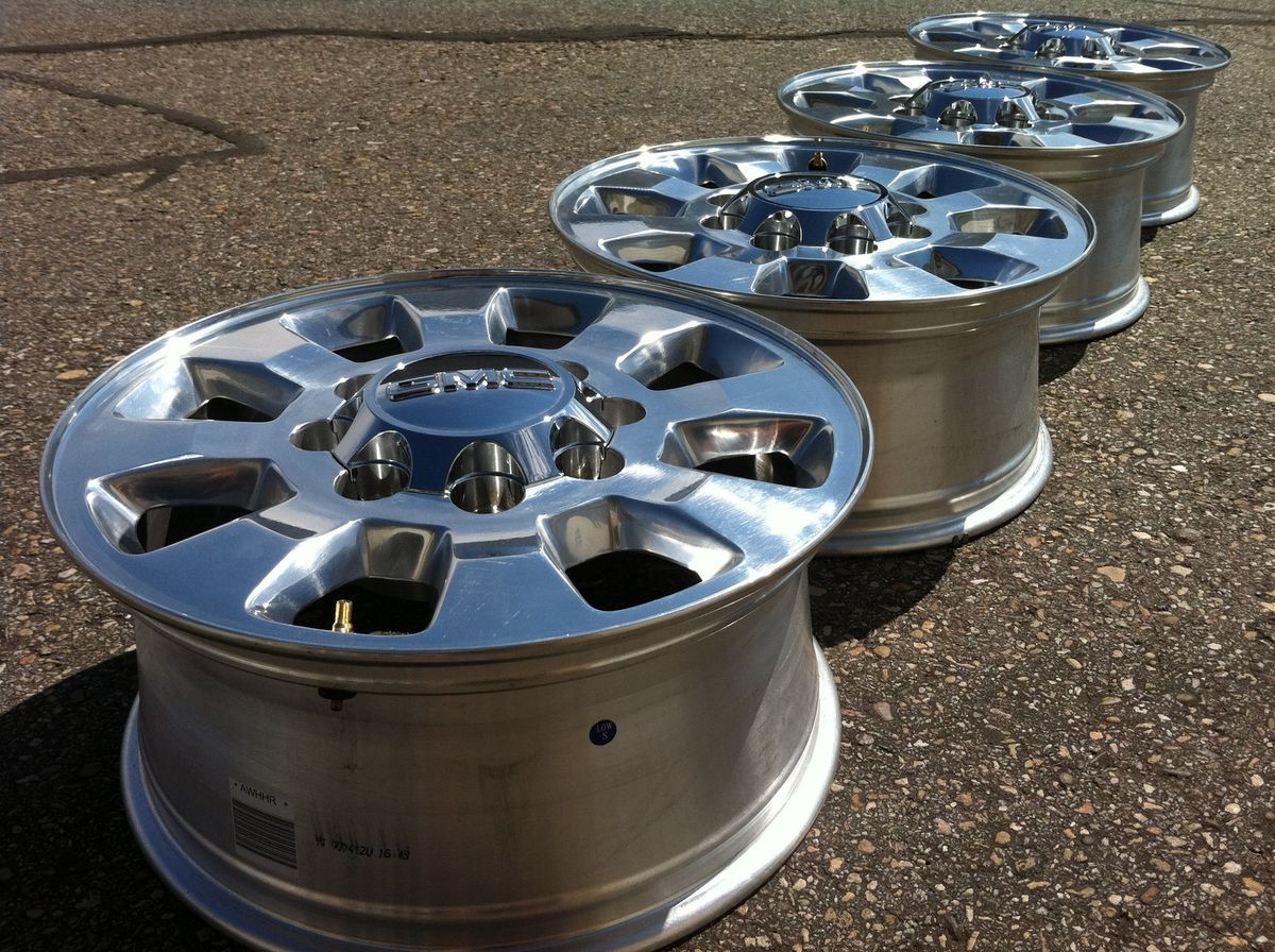 GMC SIERRA CHEVROLET SILVERADO 2500 DURAMAX DENALI OEM 18 WHEELS RIMS