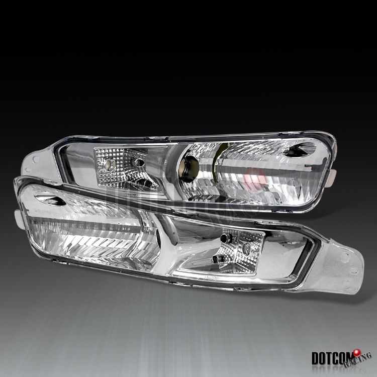 05 09 Ford Mustang GT Clear Signal Bumper Lights Lamp