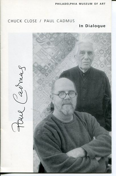  Philadelphia Museum Of Arm In Dialogue Signed Program w/ Chuck Close