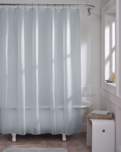 Premium Grade Vinyl Shower Curtain Liner Clear Color