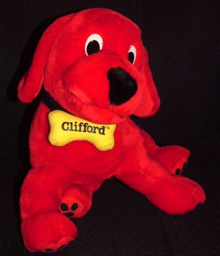Clifford the Big Red Dog Kohls Stuffed Plush Toy 13 long