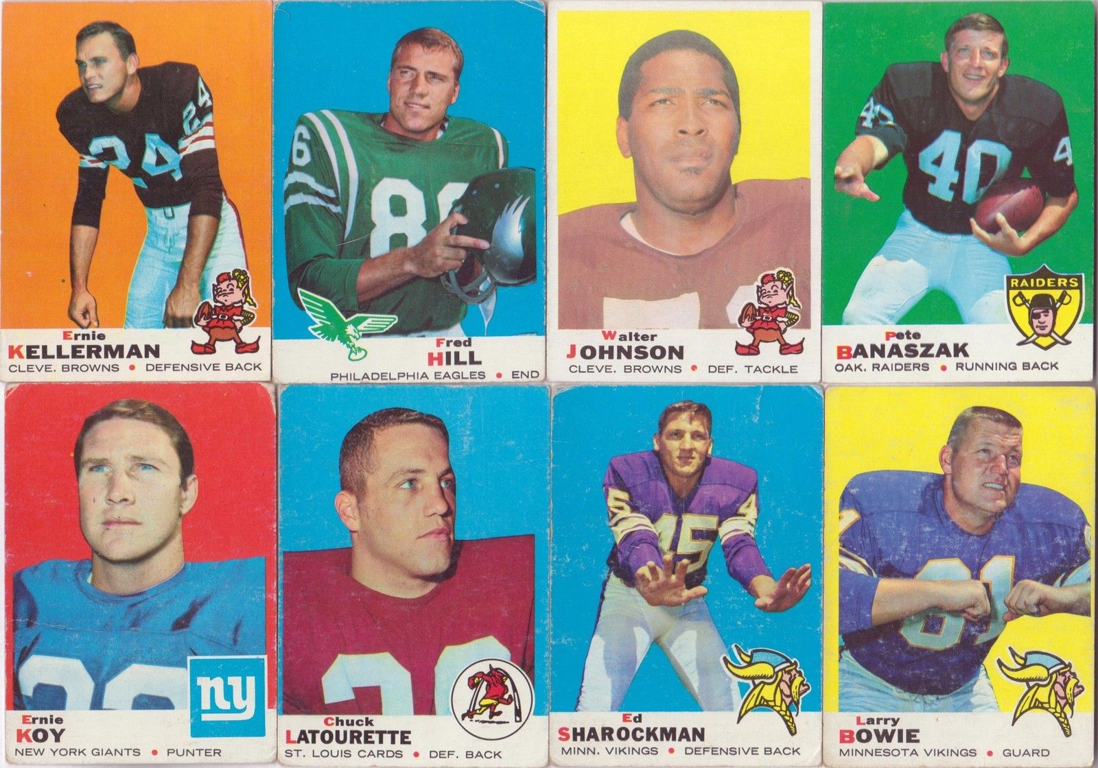 WHOLESALE FOOTBALL LOT 1958 70s TOPPS, PHILADELPHIA $1000s 1964 BOB