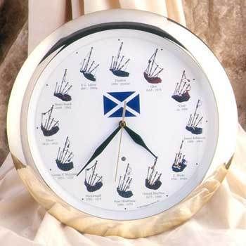  Bagpipe Clock Musical