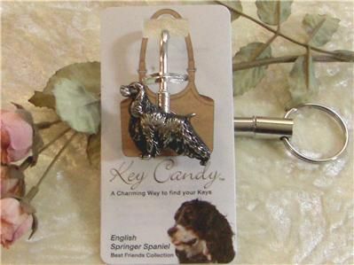 English Springer Spaniel Dog Key Finder Purse Hook