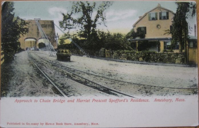 1905 PC Harriet Prescott Spoffords Home Amesbury MA