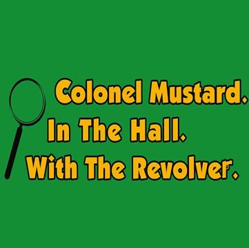 Colonel Mustard T Shirt Clue Board Game Shirt