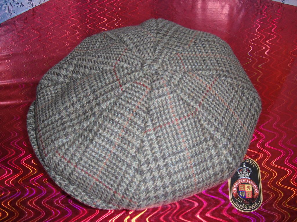 New Christys of London Euro Wool Newsboy Cap Hat Small