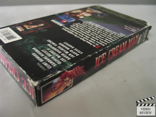 Ice Cream Man VHS Clint Howard, Sandahl Bergman, Jan Michael Vincent