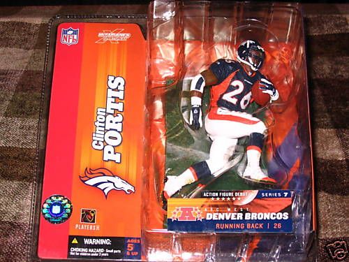 Clinton Portis McFarlane Series 7 Denver Broncos