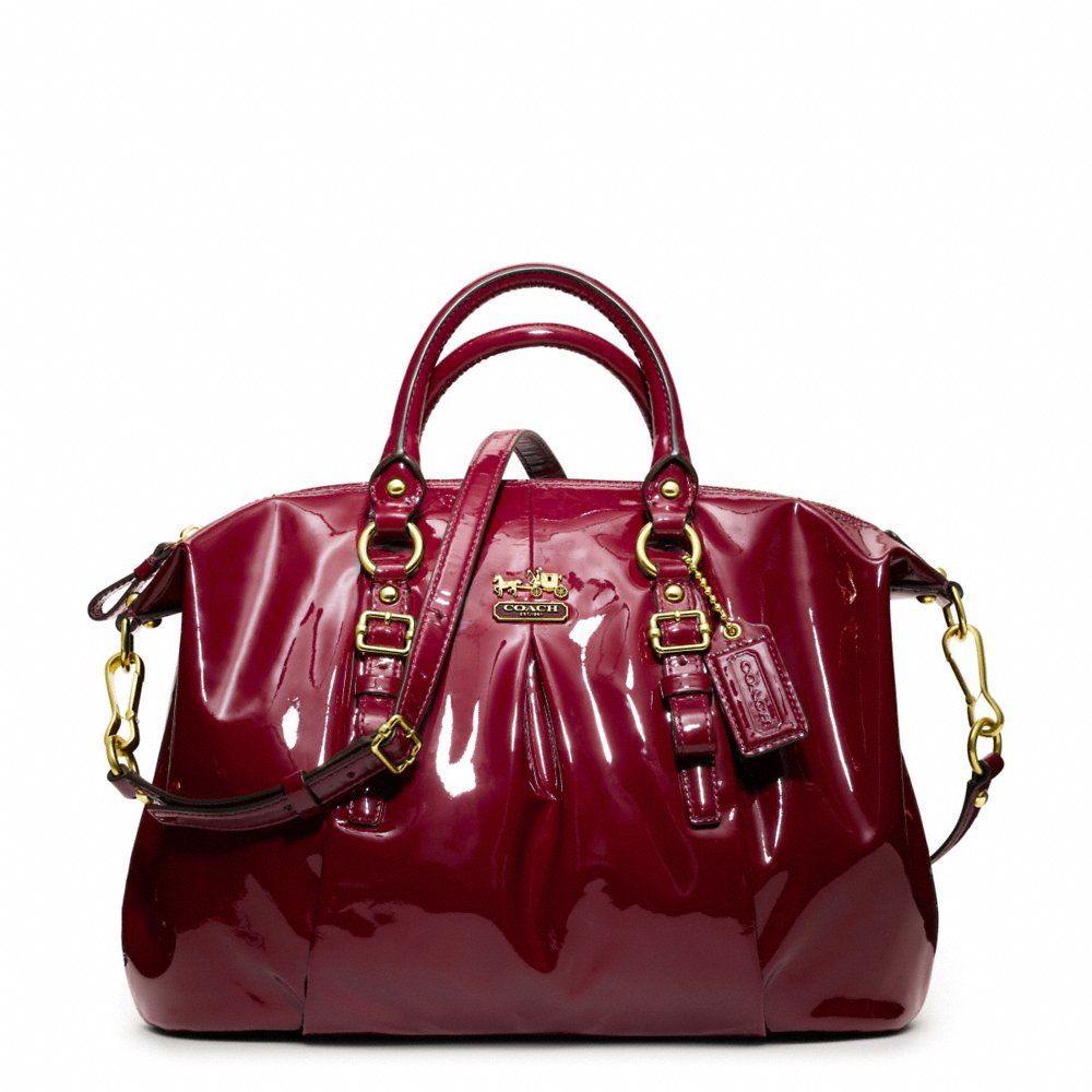 Coach 21243 B4CM Madison Patent Juliette Crimson