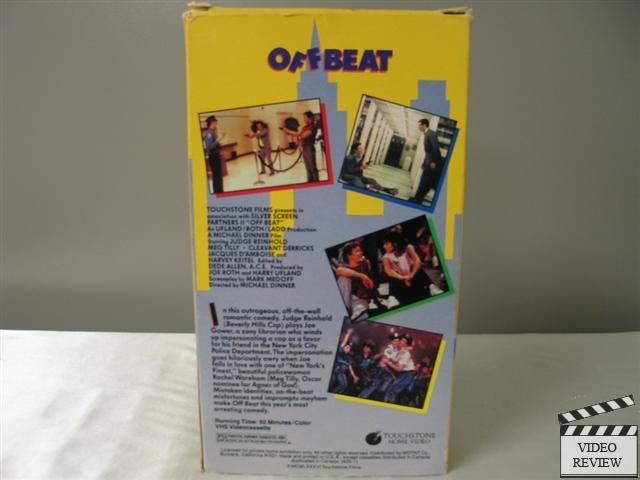 Offbeat (VHS, 1986) Judge Reinhold, Meg Tilly, Cleavant Derricks