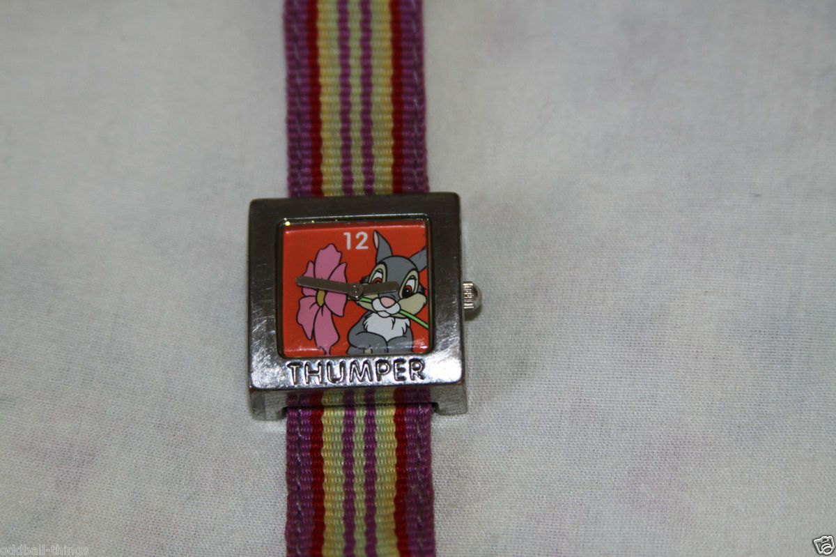  Bambi Vintage Thumper Walt Disney Watch Kids Watch Cloth Band