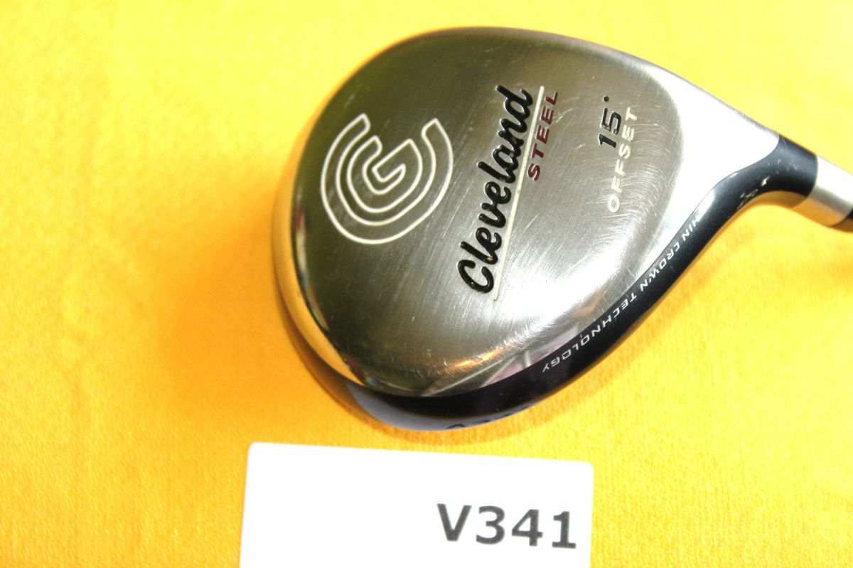 Cleveland Steel Offset 15º 3 Wood Senior Graphite Golf Club w