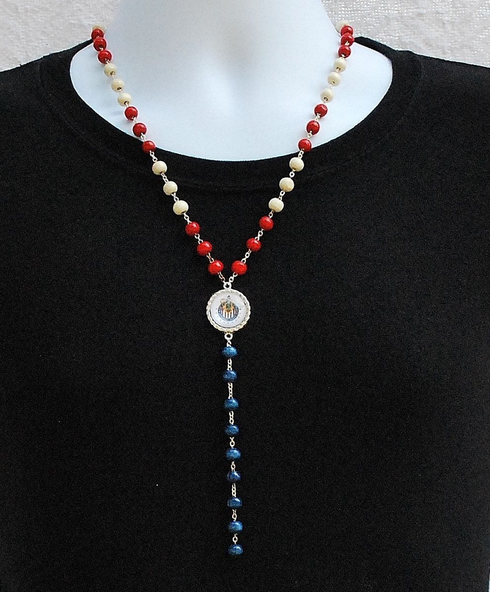 Chivas de Guadalajara Jersey Necklace Club Deportivo Las Chivas Mexico