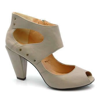 Coclico Pishku Grey Leather Pumps EU40 5 US9 5 10