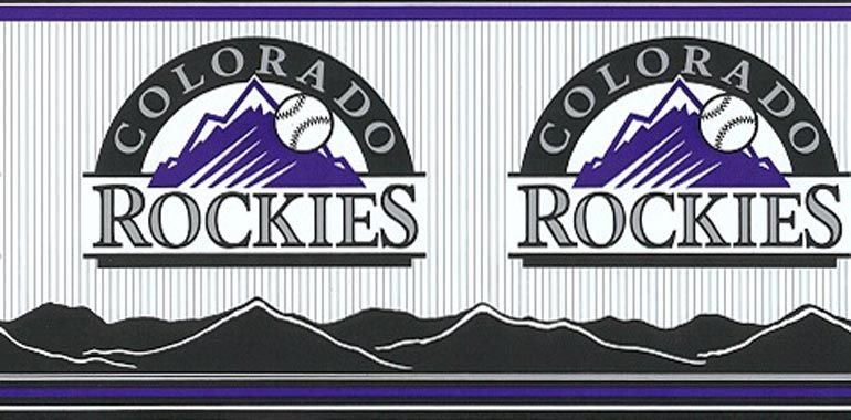 Colorado Rockies Baseball MLB Wallpaper Border 594306