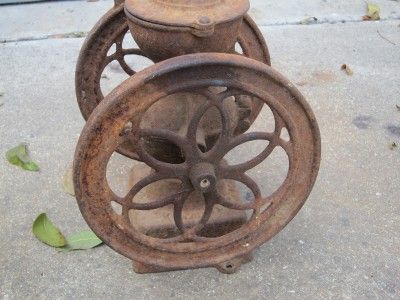 Vintage Original Enterprise Coffee Grinder Caste Iron