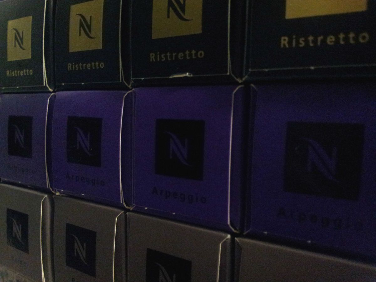 50 Nespresso Capsules Ristretto Arpeggio Roma Coffee Premium