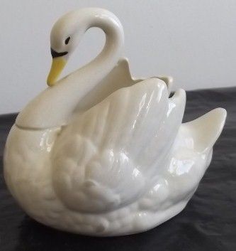  Older Holland Mold Marked Swan Planter