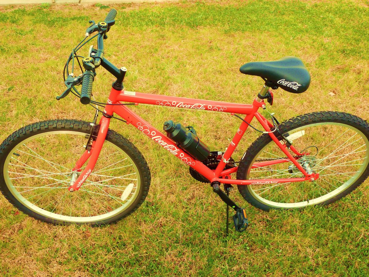  Coca Cola Mountain Bike 18 speed Sport Bike all terrain NEW Bicycle