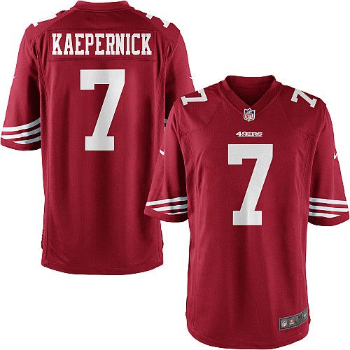 Colin Kaepernick Nike 2012 13 Youth XL 49ers Jersey New w Tags NWT