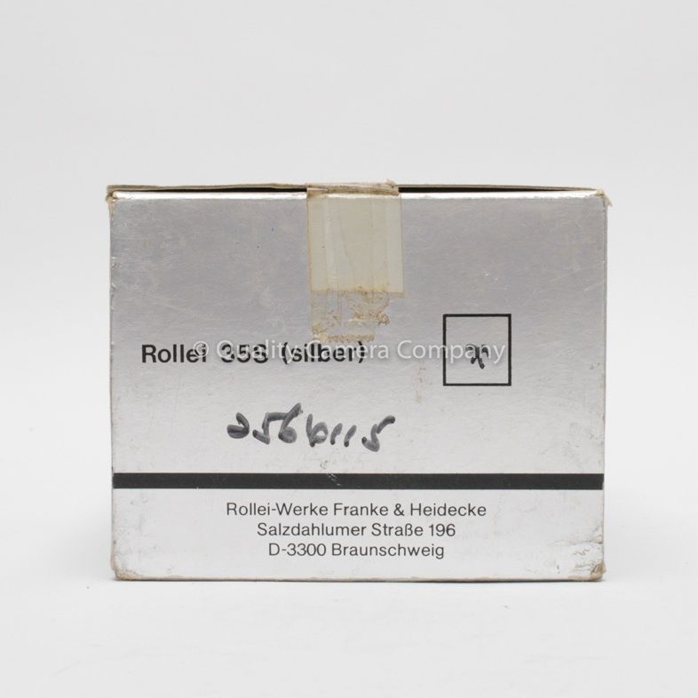 RARE Unopened Collectable Rollei 35S Silver Compact 35mm Camera Box