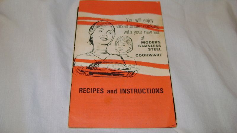 1950s Vintage Original Cook Books & Recipes Metropolitan, 34 Martha